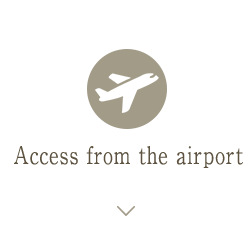 Access from the airport